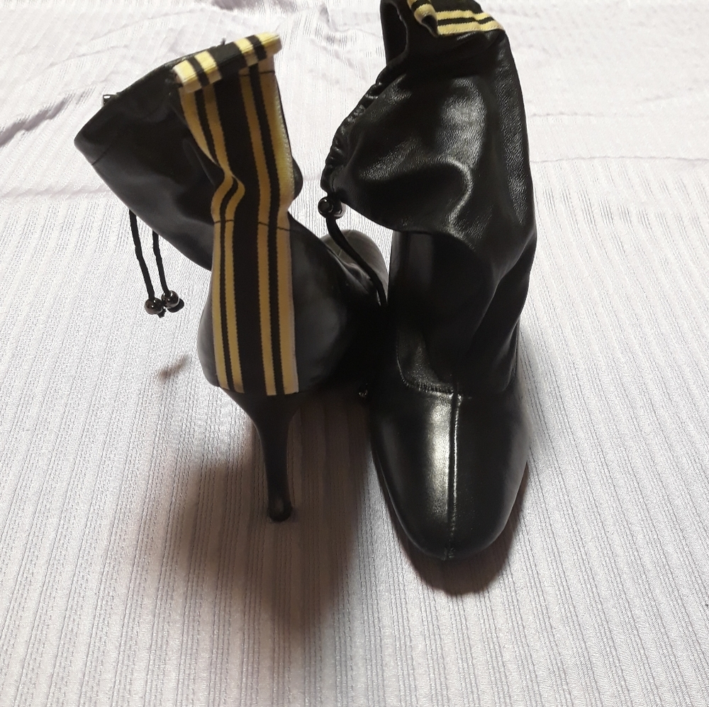 Steven steve madden slouchy ankle boots heels 7.5